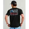 image:imageHUK Mens Short Sleeve Performance Tee Fishing TShirt for MenBorn Wave  Black