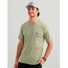 image:imageHUK Mens Short Sleeve Performance Tee Fishing TShirt for MenBorn Wave  Seagrass