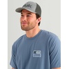 image:imageHUK Mens Short Sleeve Performance Tee Fishing TShirt for MenBorn Wave  Stormy Blue
