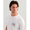 image:imageHUK Mens Short Sleeve Performance Tee Fishing TShirt for MenBorn Wave  White