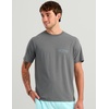image:imageHUK Mens Short Sleeve Performance Tee Fishing TShirt for MenHuk Marina  Anchor