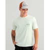 image:imageHUK Mens Short Sleeve Performance Tee Fishing TShirt for MenMarlin Circle  Pale Algae Heather