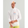 image:imageHUK Mens Short Sleeve Performance Tee Fishing TShirt for MenOcean Club  White
