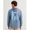 image:imageHUK Mens Short Sleeve Performance Tee Fishing TShirt for MenPapercut  Stormy Blue