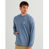 image:imageHUK Mens Short Sleeve Performance Tee Fishing TShirt for MenPapercut  Stormy Blue