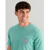 image:imageHUK Mens Short Sleeve Performance Tee Fishing TShirt for MenRising Huk  Marine Blue Heather