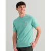 image:imageHUK Mens Short Sleeve Performance Tee Fishing TShirt for MenRising Huk  Marine Blue Heather