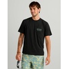 image:imageHUK Mens Short Sleeve Performance Tee Fishing TShirt for MenScenic  Black