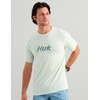 image:imageHUK Mens Short Sleeve Performance Tee Fishing TShirt for MenScript  Pale Algae Heather