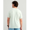image:imageHUK Mens Short Sleeve Performance Tee Fishing TShirt for MenScript  Pale Algae Heather