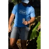image:imageHUK Mens Short Sleeve Performance Tee Fishing TShirt for MenScript  Regatta Heather