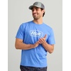 image:imageHUK Mens Short Sleeve Performance Tee Fishing TShirt for MenScript  Regatta Heather