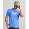 image:imageHUK Mens Short Sleeve Performance Tee Fishing TShirt for MenScript  Regatta Heather