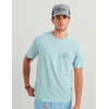 image:imageHUK Mens Short Sleeve Performance Tee Fishing TShirt for MenSun Draft  Heron Blue