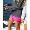image:imageHUK Womens Isla Short 25 Inseam Fishing Short with Builtin Brief and UPF 30 Sun ProtectionFuchsia Splash