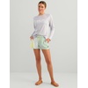 image:imageHUK Womens Isla Short 25 Inseam Fishing Short with Builtin Brief and UPF 30 Sun ProtectionHeron Blue