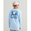 image:imageHUK unisexchild Pursuit Graphic Long Sleeve Fishing Shirt for KidsCoastal Drift