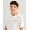 image:imageHUK unisexchild Pursuit Graphic Long Sleeve Fishing Shirt for KidsFast Badge  White