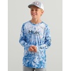 image:imageHUK unisexchild Pursuit Graphic Long Sleeve Fishing Shirt for KidsRegatta