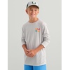 image:imageHUK unisexchild Pursuit Graphic Long Sleeve Fishing Shirt for KidsSeagull