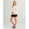 image:imageHUK womens Edisto Terry Crew Lightweight Terry Cloth Sweatshirt Soft Casual Coastal Pullover for WomenEgret