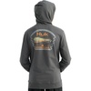image:imageHUK Kids Edisto Terry Hoodie Soft Lightweight Pullover Casual Everyday Fishing HoodieFast Badge  Dark Shadow