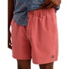 image:imageHUK Mens Shoreside Short 6 Inseam Stretch Fishing Short with Elastic Waistband and Drainage PocketsMineral Red