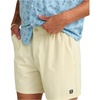 image:imageHUK Mens Shoreside Short 6 Inseam Stretch Fishing Short with Elastic Waistband and Drainage PocketsSilver Birch