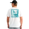 image:imageHUK Mens Short Sleeve Performance Tee Fishing TShirt for MenRising Huk  White