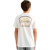 image:imageHUK unisexchild Pursuit Graphic Long Sleeve Fishing Shirt for KidsFast Badge  White
