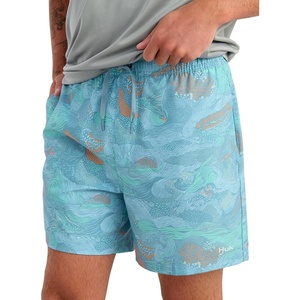 image:imageHUK Mens Pursuit Volley Pattern Short QuickDry Shorts for MenBlue Shadow