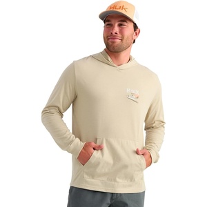 image:imageHUK Mens Short Sleeve Performance Tee Fishing TShirt for MenBoat Lab  River Rock Heather