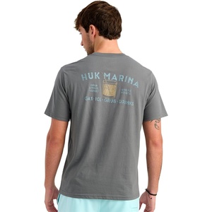 image:imageHUK Mens Short Sleeve Performance Tee Fishing TShirt for MenHuk Marina  Anchor