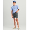 image:imageHUK Kids Shoreside Short 6 Inseam UPF 30 Stretch Fishing Short with Elastic WaistbandVolcanic Ash