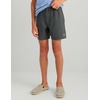image:imageHUK Kids Shoreside Short 6 Inseam UPF 30 Stretch Fishing Short with Elastic WaistbandVolcanic Ash