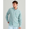 image:imageHUK Mens Chatham Long Sleeve Shirt UPF 30 Textured ButtonDown Fishing Shirt with Chest Pocket and CollarCaicos