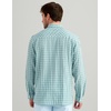 image:imageHUK Mens Chatham Long Sleeve Shirt UPF 30 Textured ButtonDown Fishing Shirt with Chest Pocket and CollarCaicos