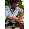 image:imageHUK Mens Chatham Long Sleeve Shirt UPF 30 Textured ButtonDown Fishing Shirt with Chest Pocket and CollarCaicos