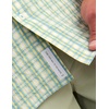 image:imageHUK Mens Chatham Long Sleeve Shirt UPF 30 Textured ButtonDown Fishing Shirt with Chest Pocket and CollarPlantain