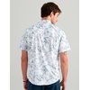 image:imageHUK Mens Kona Pattern Short Sleeve Fishing Button Down ShirtBlue Shadow