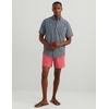 image:imageHUK Mens Kona Pattern Short Sleeve Fishing Button Down ShirtSea Storm