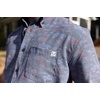 image:imageHUK Mens Kona Pattern Short Sleeve Fishing Button Down ShirtSea Storm