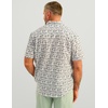 image:imageHUK Mens Kona Pattern Short Sleeve Fishing Button Down ShirtWhite 50