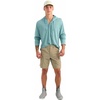 image:imageHUK Mens Watershed Fishing Short UPF 50 Stretch DWR Short with Zipper Cargo Pockets and Stealth DrainageMudminnow