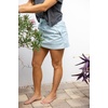 image:imageHUK Womens Cruiser Skort Stretch Cotton Ripstop Skort with Builtin Shorts and Zippered Pockets 3 Inseam 14 Skirt Length