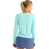 image:imageHUK Womens Sunup Long Sleeve Crew Shirt UPF 50 Lightweight Fishing Shirt with Thumbholes and Stretch FabricCaicos