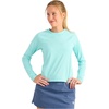 image:imageHUK Womens Sunup Long Sleeve Crew Shirt UPF 50 Lightweight Fishing Shirt with Thumbholes and Stretch FabricCaicos