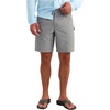 image:imageHUK Mens Watershed Fishing Short UPF 50 Stretch DWR Short with Zipper Cargo Pockets and Stealth DrainageSharkskin