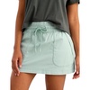 image:imageHUK Womens Cruiser Skort Stretch Cotton Ripstop Skort with Builtin Shorts and Zippered Pockets 3 Inseam 14 Skirt Length