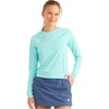 image:imageHUK Womens Sunup Long Sleeve Crew Shirt UPF 50 Lightweight Fishing Shirt with Thumbholes and Stretch FabricCaicos